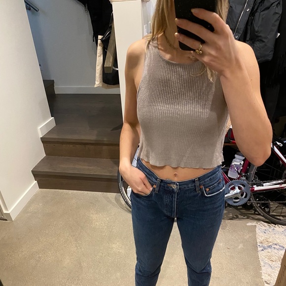 Golden by TNA knit cropped tank - Picture 4 of 6